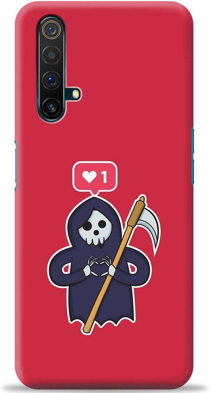 Crafter Back Cover for Realme X50  (Red, Shock Proof, Pack of: 1)