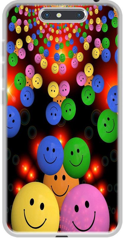 Casotec Back Cover for Micromax Dual 4 E4816  (Multicolor, Silicon)