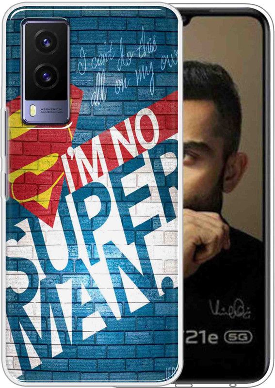 Vascase Back Cover for Vivo V21e 5G, Back Case for Vivo V21e 5G  (Multicolor, Dual Protection, Silicon, Pack of: 1)