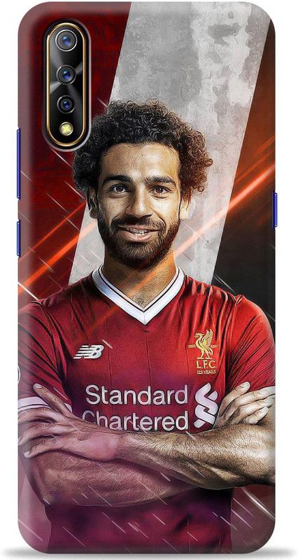 Crafter Back Cover for Vivo Z1x  (Red, Shock Proof, Pack of: 1)