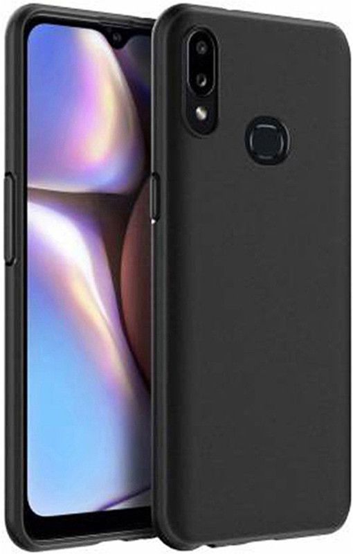 Mobi Socket Back Cover for Samsung Galaxy A10s  (Black, Grip Case, Pack of: 1)