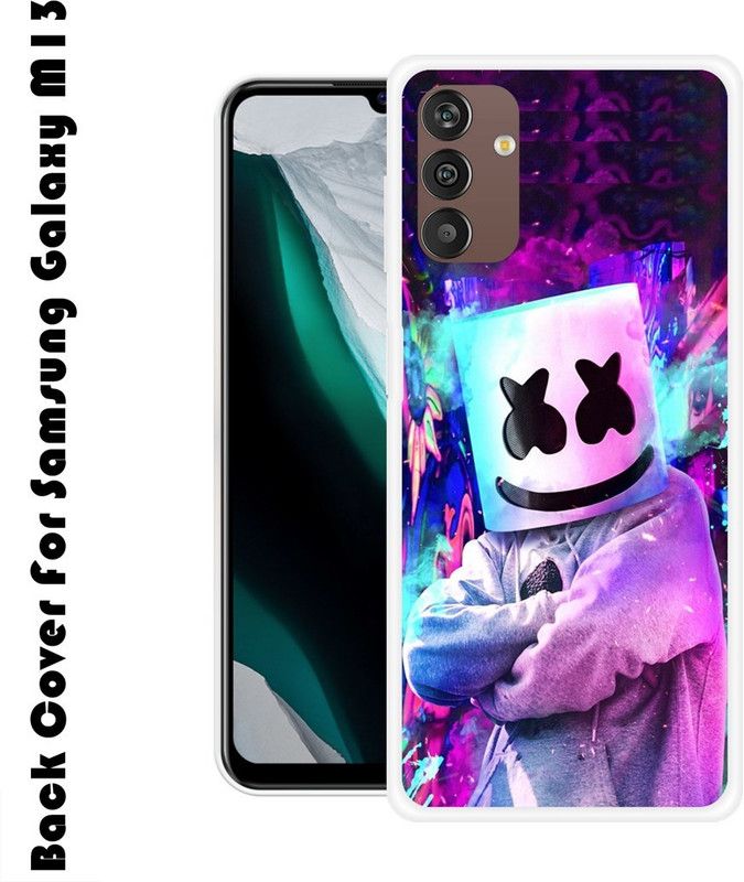 KLC Back Cover for Samsung Galaxy M13 4G  (Multicolor, Grip Case, Silicon, Pack of: 1)