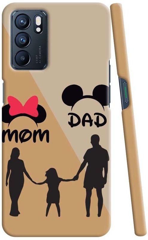 RC GRAPHICS Back Cover for Oppo Reno 6  (Multicolor, Dual Protection, Pack of: 1)