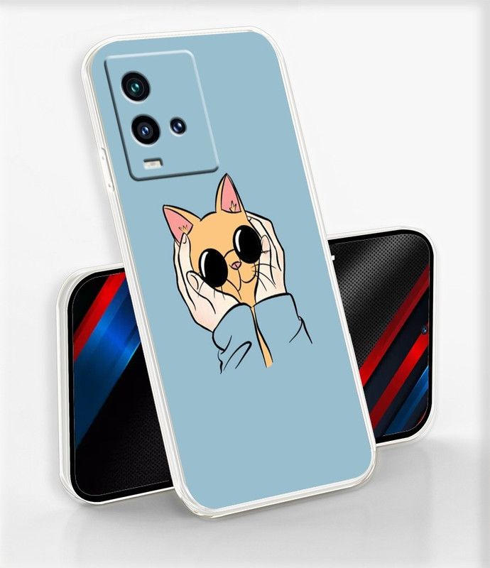 mobom Back Cover for iQoo 9T 5G  (Multicolor, Dual Protection, Silicon, Pack of: 1)