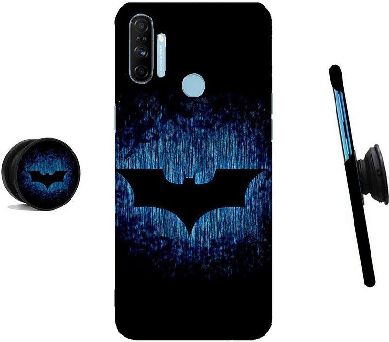 HELLO CASE Back Cover for Realme Narzo 10A, Realme Narzo 20A  (Black, Blue)
