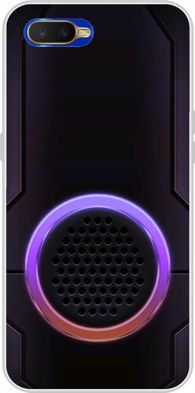 Wellcase Back Cover for OPPO K1  (Multicolor, Silicon, Pack of: 1)
