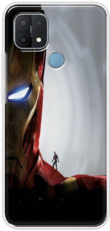 FortistaPrint Back Cover for Oppo A15  (Multicolor, Grip Case, Silicon)
