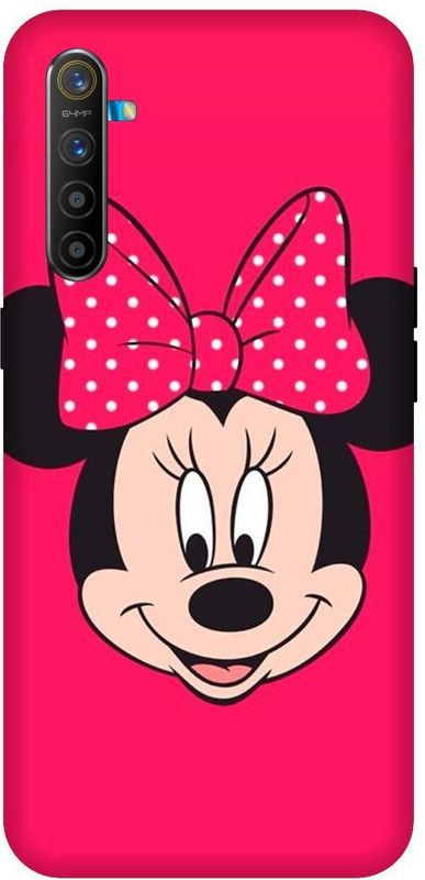 SSMORYA Back Cover for Realme XT Pink Cute Mickey Printed Back cover  (Multicolor, Waterproof, Pack of: 1)
