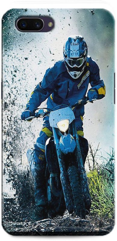 GRAFIQE Back Cover for OPPO A3s/ Bike, Bike Lover, Superbike, Bike Racer  (Multicolor, Shock Proof, Pack of: 1)