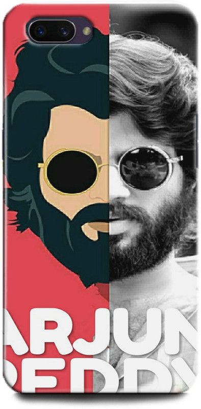 GRAFIQE Back Cover for OPPO A3s/ Arjun Reddy, Kabir Singh, South Star, Vijay Deverkonda, South  (Multicolor, Shock Proof, Pack of: 1)