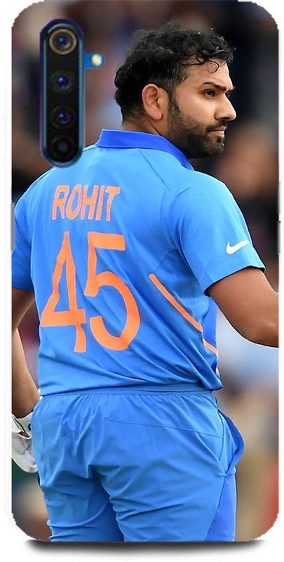 MP ARIES MOBILE COVER Back Cover for Realme 6i, RMX2002,Rohit,sharma,india,team,mumbai,indians,  (Multicolor, Hard Case, Pack of: 1)