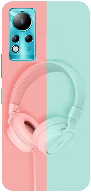 KIZIN Back Cover for Infinix Note 11, Infinix Note 12  (Pink, Blue, Hard Case)