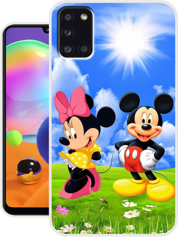 Allit Back Cover for Samsung Galaxy A31  (Multicolor, Dual Protection, Silicon, Pack of: 1)