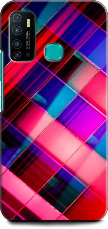 KEYCENT Back Cover for Infinix Hot 9 Pro COLORFULL,FABRIC, TEXTURE, MANDALA, ABSTRACT ART  (Multicolor, Shock Proof)