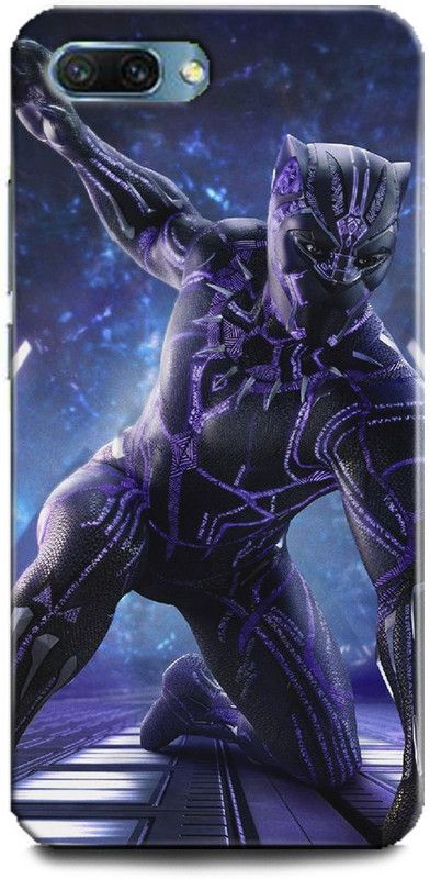 INDICRAFT Back Cover for Honor 10, Black panther, Printed  (Multicolor, Shock Proof, Pack of: 1)