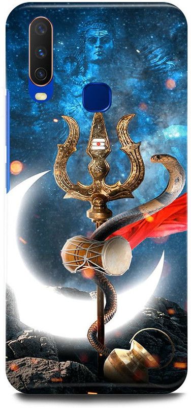FUGGA Back Cover for Vivo Y11, 1906, SHIV, SHIV, JI, BHOLENATH, MAHAKAL, MAHADEV  (Multicolor, Hard Case, Pack of: 1)