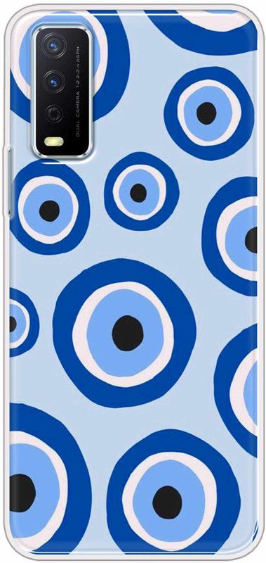Oye Stuff Back Cover for Vivo Y12s  (Multicolor, Grip Case, Silicon, Pack of: 1)