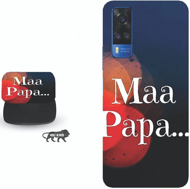 SPBR Back Cover for Vivo Y31  (Multicolor, Cases with Holder, Pack of: 1)