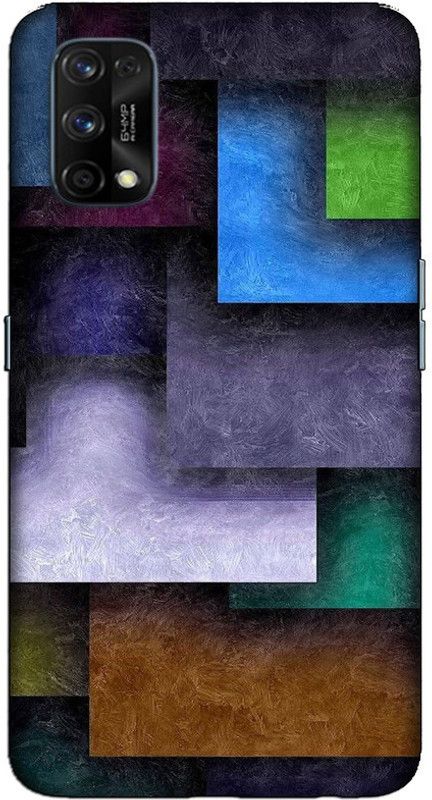 CROKIAN Back Cover for Realme 7 Pro Box Design Back Cover  (Multicolor, Hard Case, Pack of: 1)