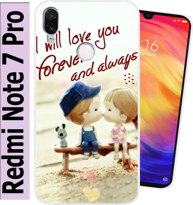 Coolcase Back Cover for Redmi Note 7 Pro  (Multicolor, Flexible, Silicon, Pack of: 1)