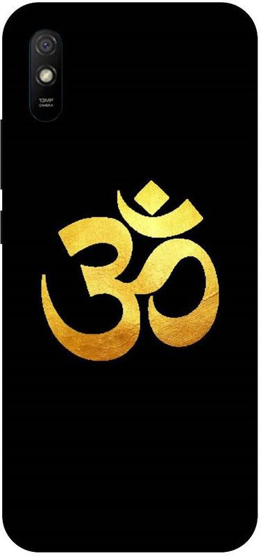 KARJUN Back Cover for Mi Redmi 9i, OM Shiv Multicolour Printed Back Cover  (Multicolor, Hard Case, Pack of: 1)