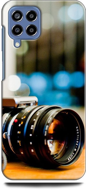 WallCraft Back Cover for SAMSUNG Galaxy M53 5G CAMERA, CAMERA LENS, GLARE, PHOTOGRAPHY  (Multicolor, Dual Protection, Pack of: 1)