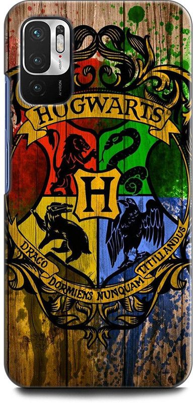 Afterglow Back Cover for Redmi Note 10T 5G HARRY POTTER, HOGWARTS, HARRY POTTER LOGO  (Multicolor, Shock Proof, Pack of: 1)