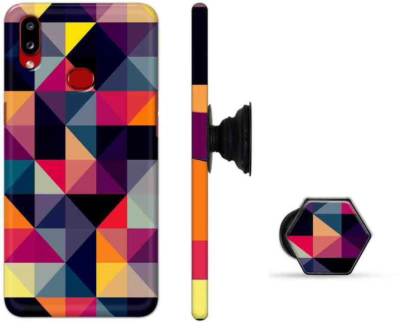 PRINTEDGE Back Cover for Samsung Galaxy A10s, Samsung Galaxy M01s  (Multicolor, Cases with Holder, Pack of: 2)