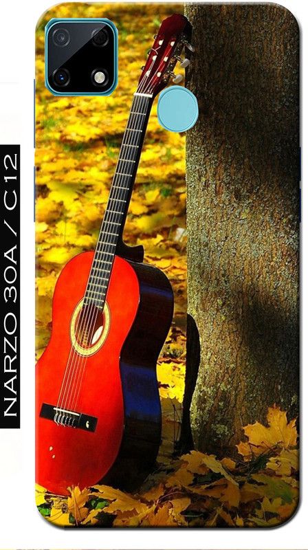 BIVAX Back Cover for REALME NAZRO 30A / REALME C12  (Multicolor, Grip Case, Silicon, Pack of: 130)