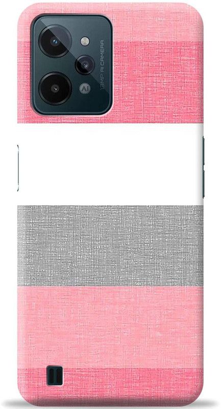 Coverpur Back Cover for Realme C31  (Pink, Shock Proof)