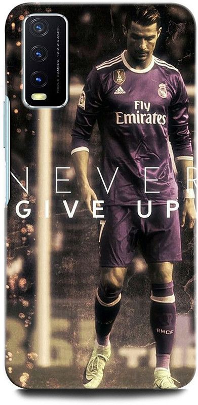 ORBIQE Back Cover for ViVO Y20A V2052 CRISTIANO RONALDO, RONALDO 7, CR, 7, FOOTBALL, SPORTS, REAL MADRID  (Multicolor, Hard Case, Pack of: 1)
