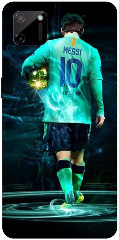 Zaplab Back Cover for Realme C11 RMX2185 Lionel Messi Printed Back cover  (Multicolor, Waterproof, Pack of: 1)