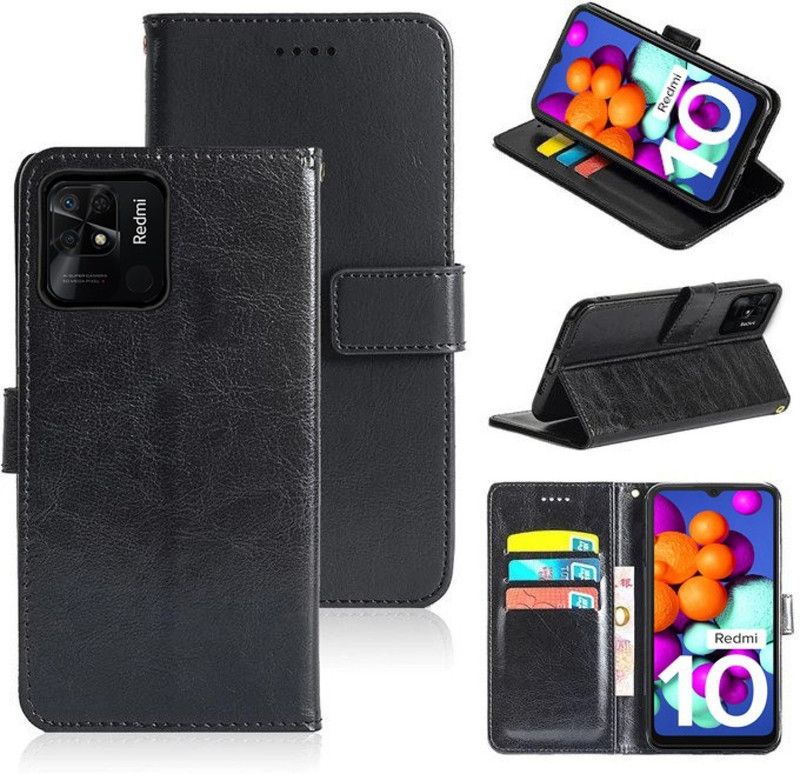 Digoz Back Cover for Redmi 10  (Black, Dual Protection, Pack of: 1)