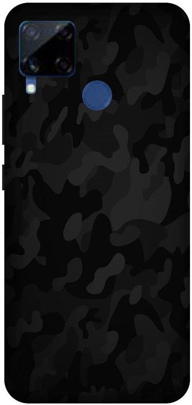 UMPRINT Back Cover for Realme C15 Army IndianArmy Military Printed Back Cover  (Multicolor, Hard Case)