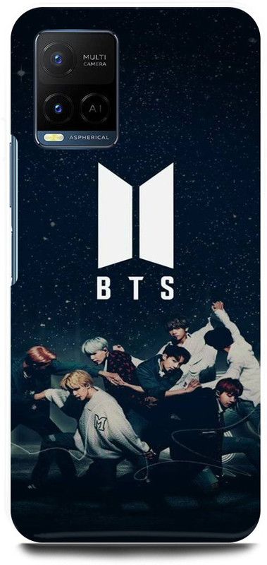 play fast Back Cover for Vivo Y21A, V2149 BTS, ARMY, LOVE, MUSIC, KOREAN, SINGERS  (Black, Hard Case, Pack of: 1)