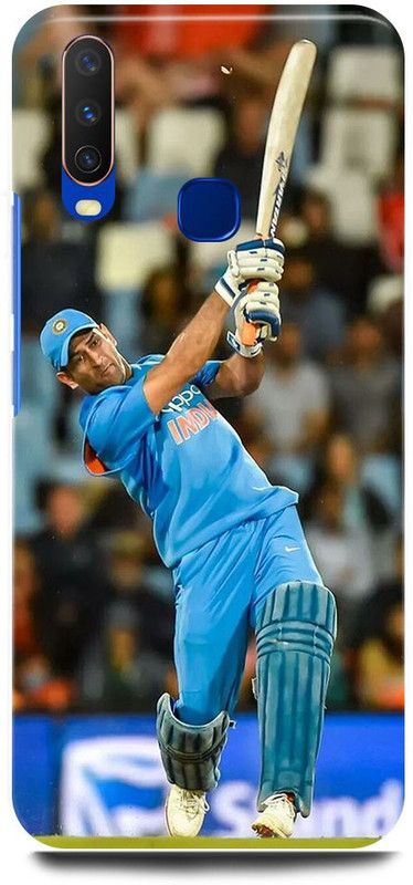 FUGGA Back Cover for Vivo Y11, 1906, MS, DHONI, 7, MAHENDRA, SINGH, DHONI, CSK, PLAYER  (Multicolor, Hard Case, Pack of: 1)