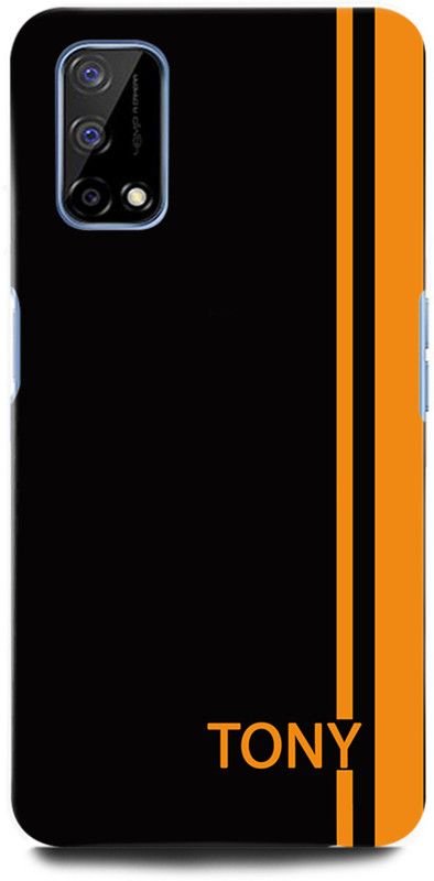 GRAFIQE Back Cover for Realme Narzo 30 Pro RMX2117 TONY, TONY NAME  (Multicolor, Shock Proof, Pack of: 1)