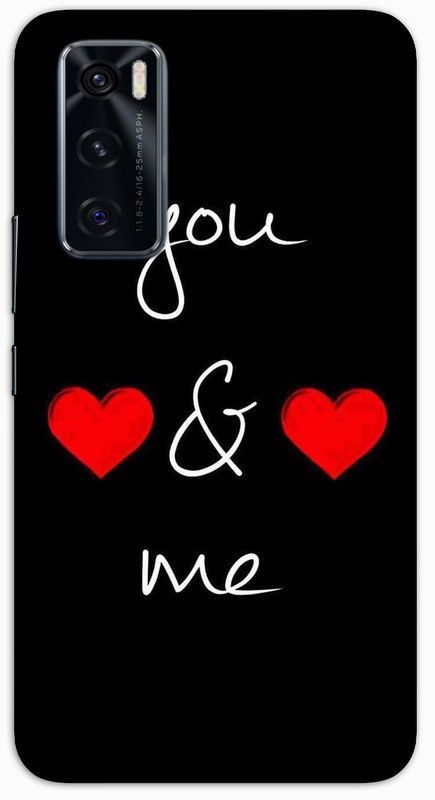 CROKIAN Back Cover for ViVO V20 SE you and me Back Cover  (Multicolor, Hard Case, Pack of: 1)
