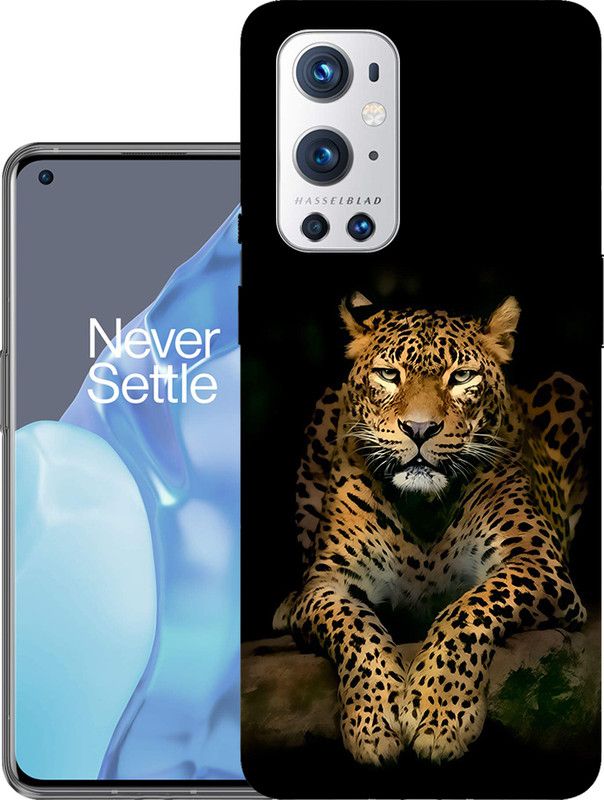 HANIRY Back Cover for Oneplus 9 Pro  (Brown, Black, Flexible, Silicon)
