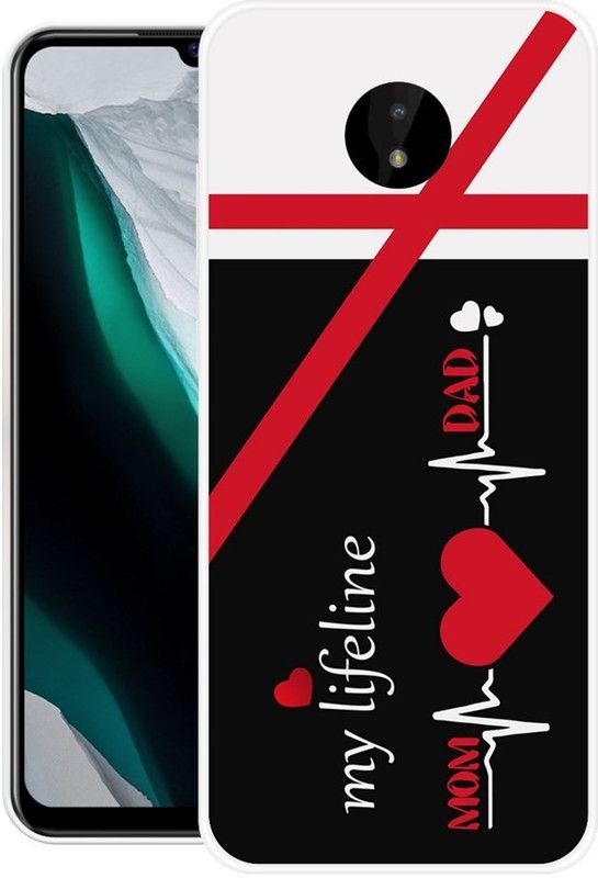 DESILOVE Back Cover for Nokia C10, Nokia C20  (Multicolor, Grip Case, Silicon, Pack of: 1)