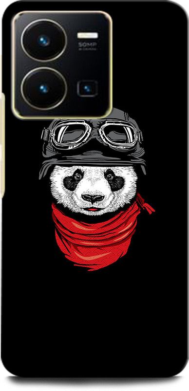 ORBIQE Back Cover for Vivo Y35 V2205 PANDA, LOVE, BEAR, AMOR, ANIMATION  (Multicolor, Hard Case, Pack of: 1)