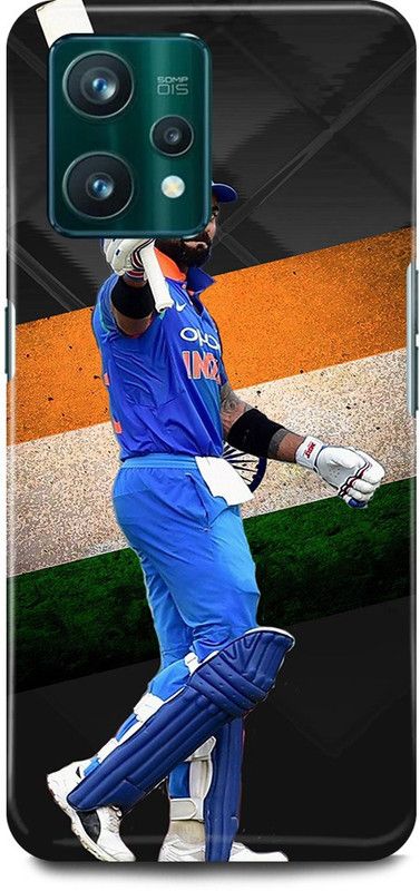 FIKORA Back Cover for Realme C31, RMX3501, VIRAT, KOHLI, INDIAN, PLAYER, RCB  (Blue, Hard Case, Pack of: 1)
