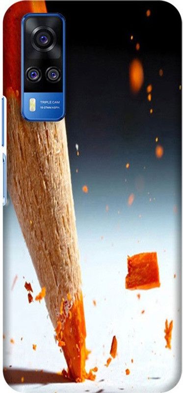 PNBEE Back Cover for vivo Y51 5g , V2030, vivo Y51a , vivo Y31 , V2036 - Color Pencil Print  (Multicolor, Hard Case, Pack of: 1)