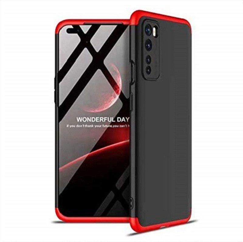 Bodoma Back Cover for OnePlus Nord  (Red, Grip Case, Pack of: 1)