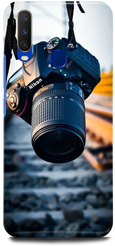 FUGGA Back Cover for Vivo Y12, 1904, DSLR, NIKON, CAMERA, PHOTOGRAPHY, SHOOT  (Multicolor, Hard Case, Pack of: 1)