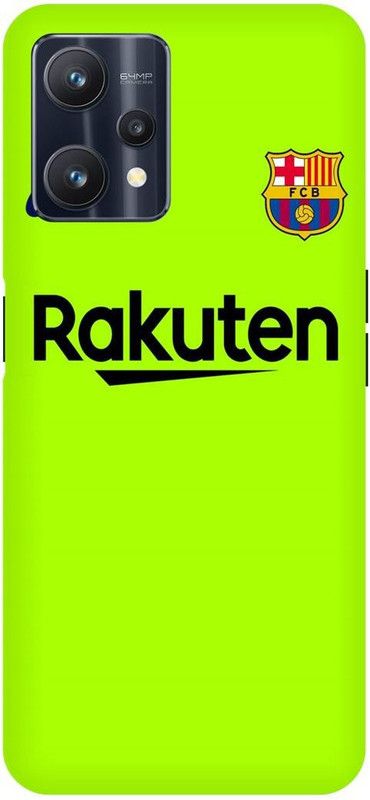 THE NARAYANA COLLECTIONS Back Cover for REALME 9 PRO- RMX3471-RAKUTEN,FOOTBALL,SPORTS,NIKE  (Multicolor, Hard Case, Pack of: 1)