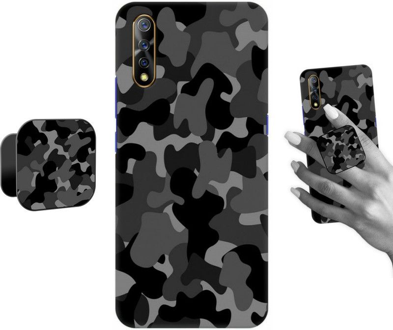 COBIERTAS Back Cover for Vivo S1  (Multicolor, Cases with Holder)