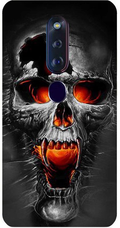 Amstyle Back Cover for OPPO F11 Pro  (Multicolor, Anti-radiation, Silicon, Pack of: 1)