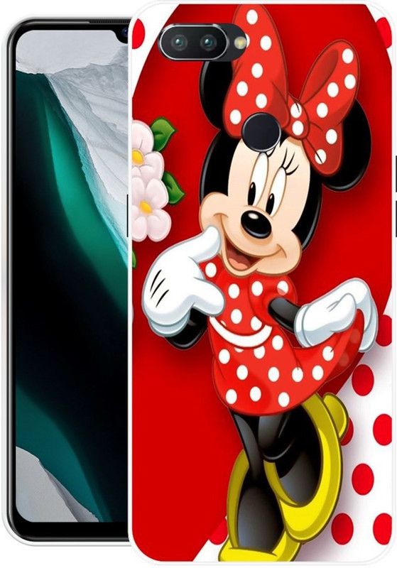 Looy Back Cover for Realme 2 Pro  (Red, Flexible, Silicon, Pack of: 1)