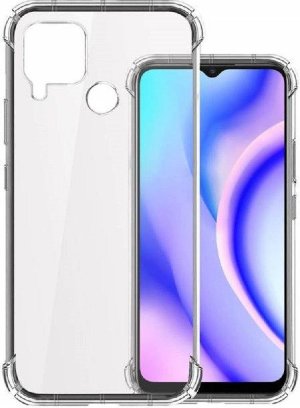 Sarju Pouch for Realme C15, Realme C15 (2020)  (Transparent, Pack of: 1)